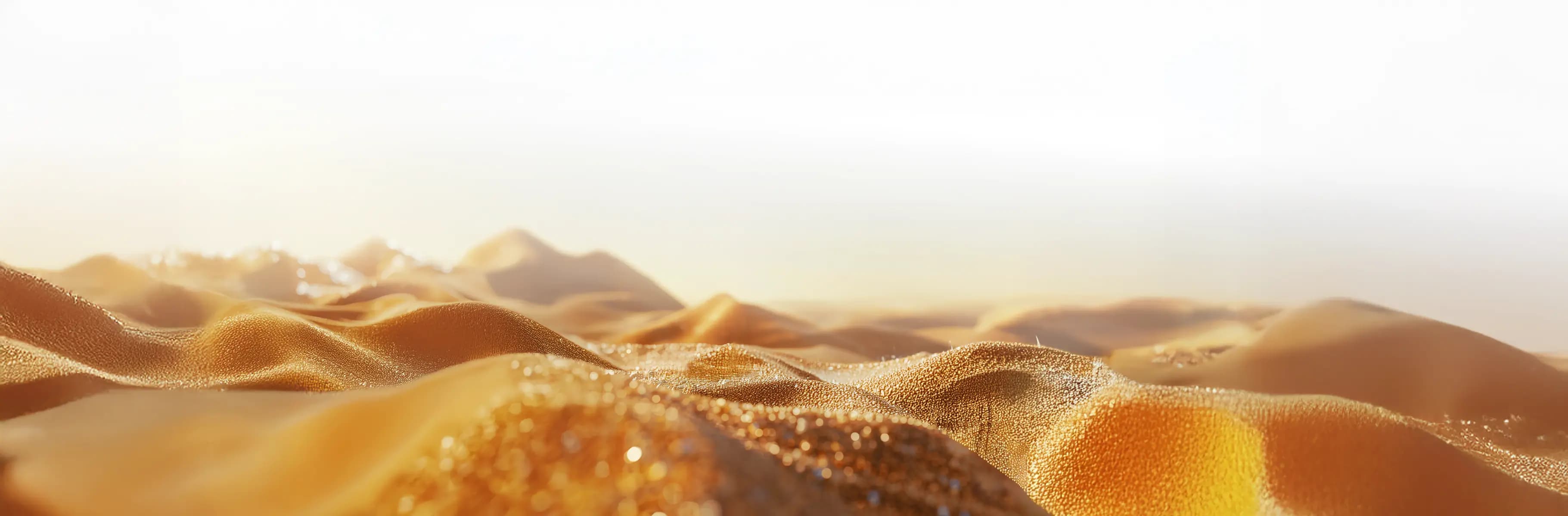 Dunes de sable au lever du soleil